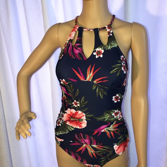NWT Kona Sol Target One Piece Bathing Swim Suit - Picture 2 of 8